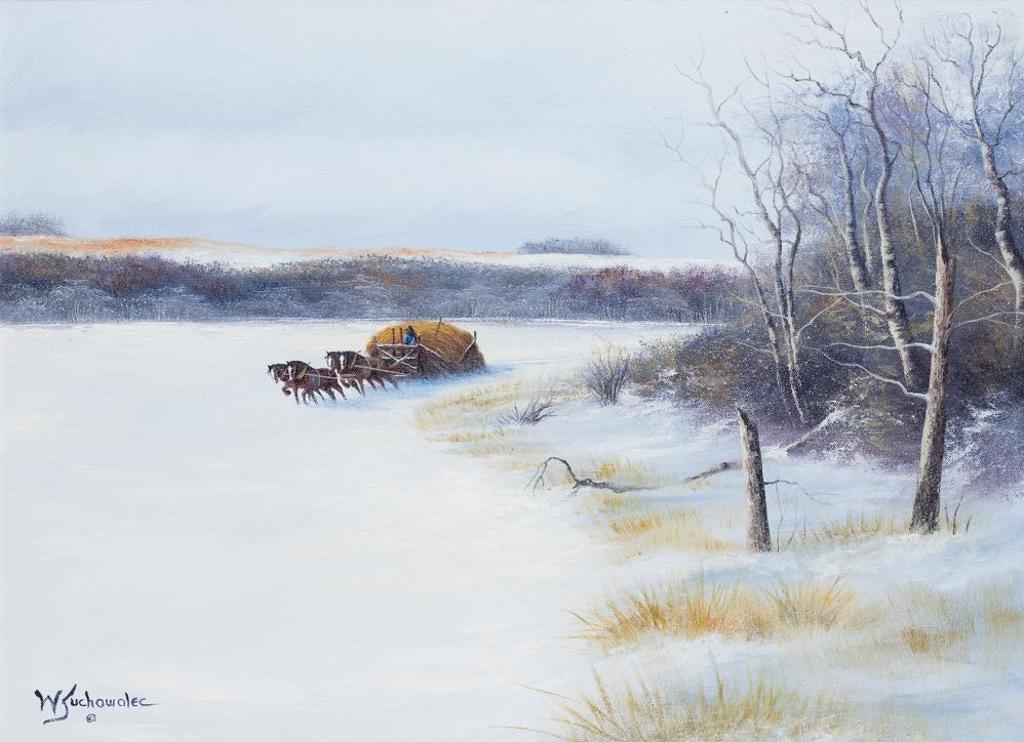 Walter Suchowolec - Hauling Hay in Winter