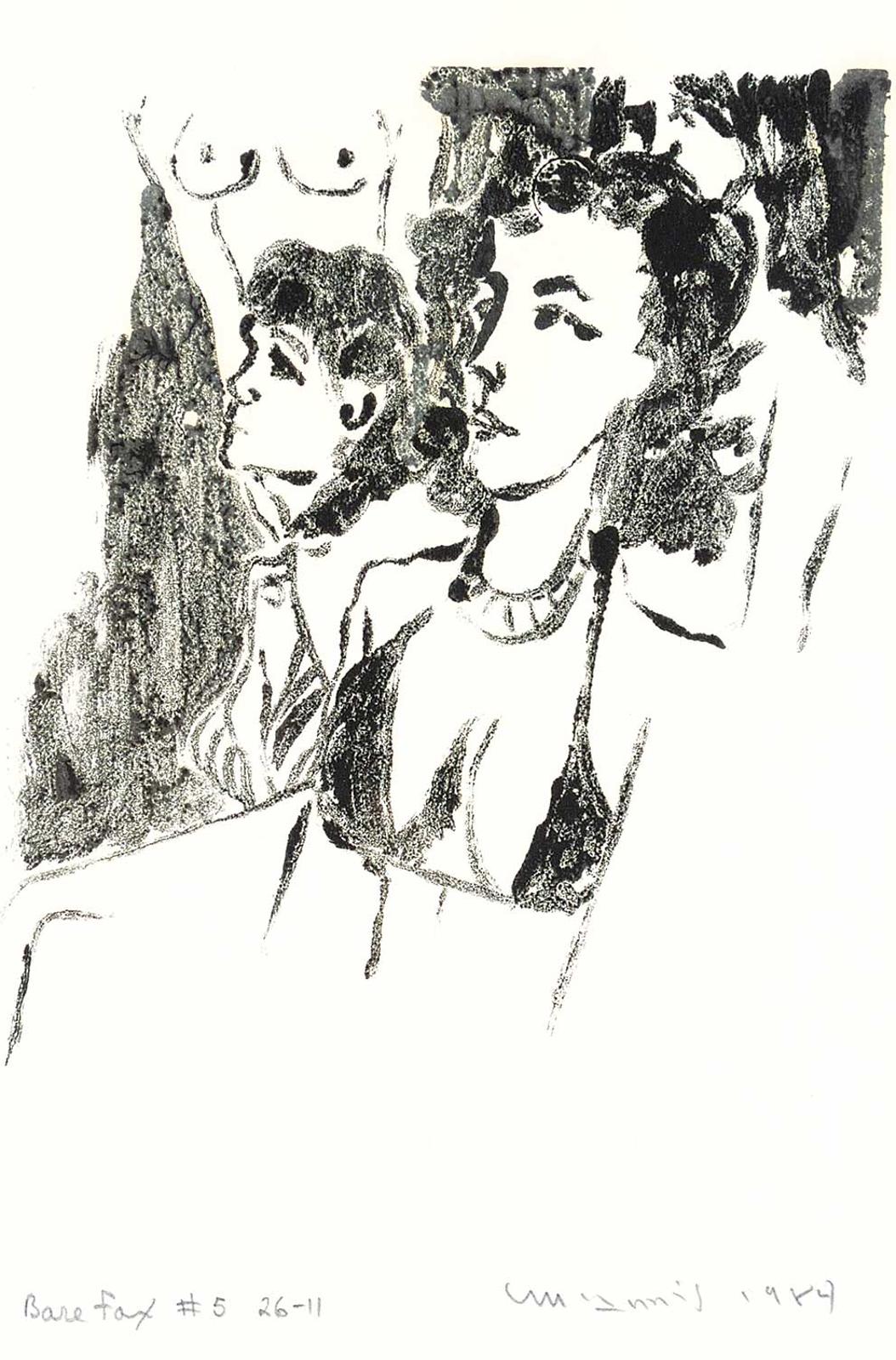 Robert F.M. McInnis (1942) - Untitled - Bare Fax #5 26.11