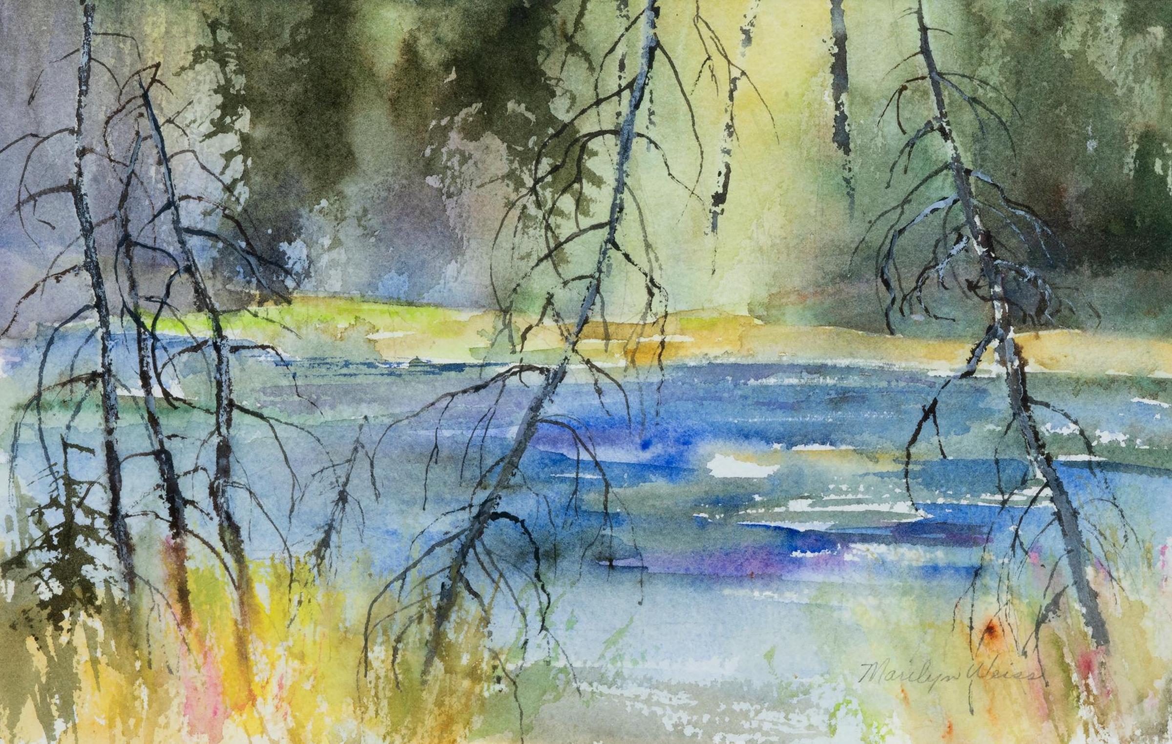 Marilyn Weiss (1940-2022) - Autumn Shore Emma Lake