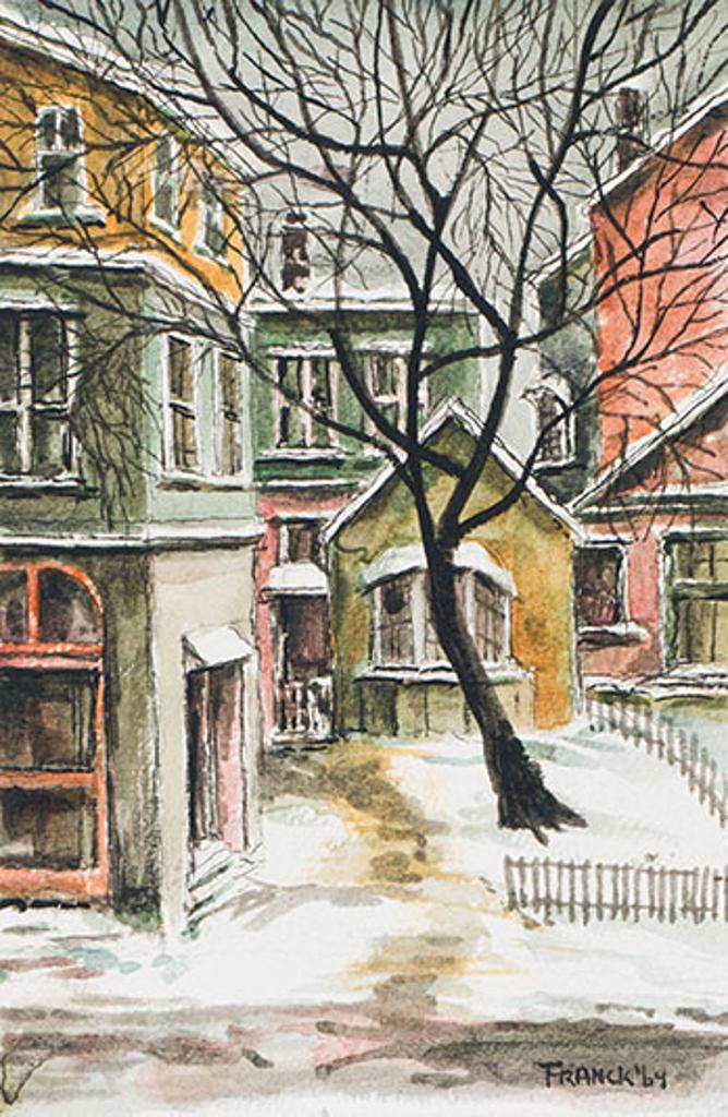 Albert Jacques Franck (1899-1973) - Near Borden Street, Winter 64