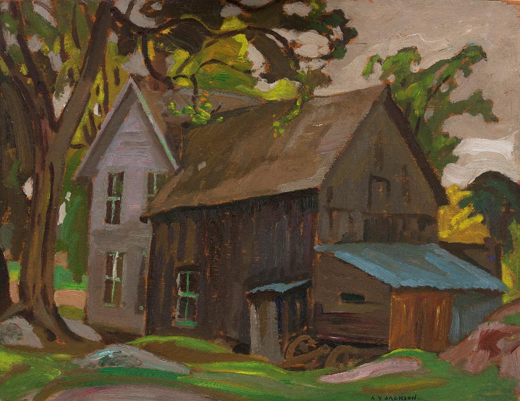 Alexander Young (A. Y.) Jackson (1882-1974) - Farm House, Brockville