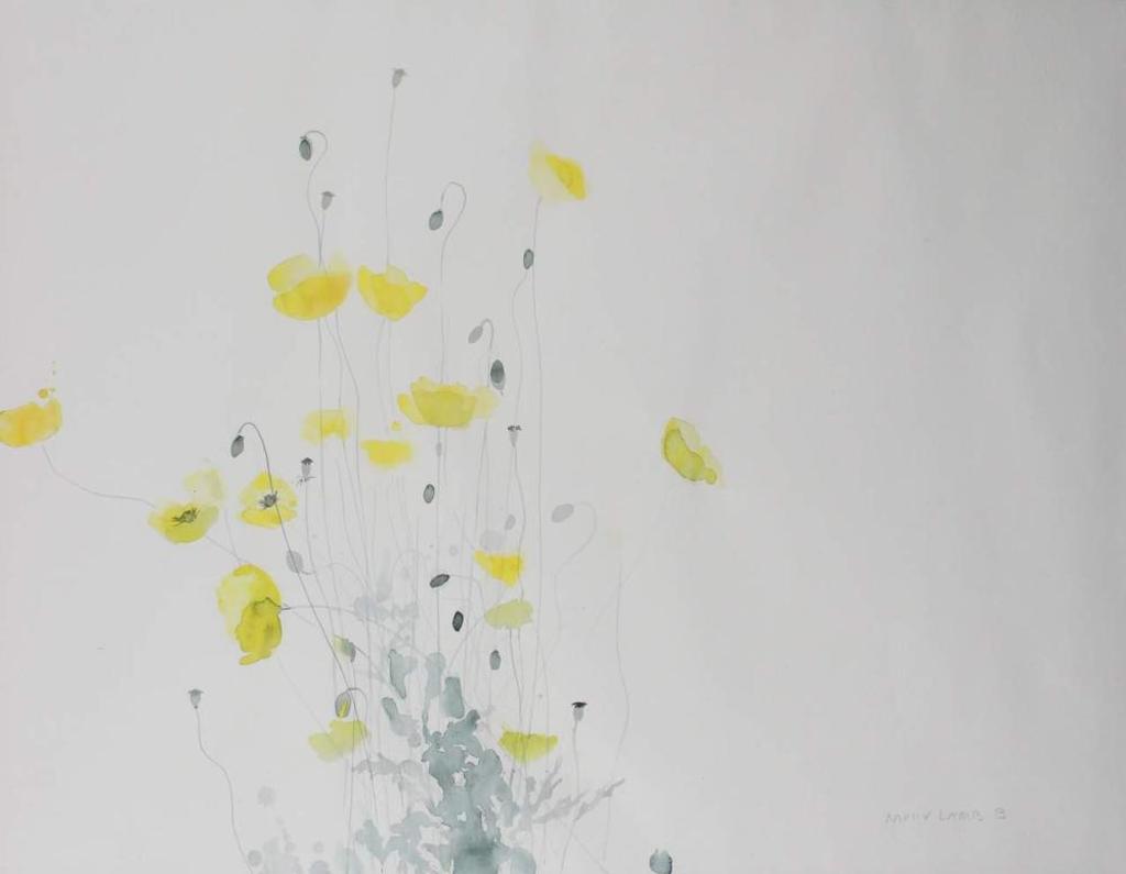 Molly Joan Lamb Bobak (1922-2014) - Yellow Flowers