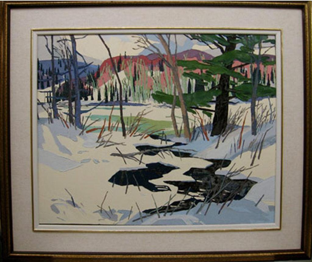 Nancy Magnish - Creek Study - Winter