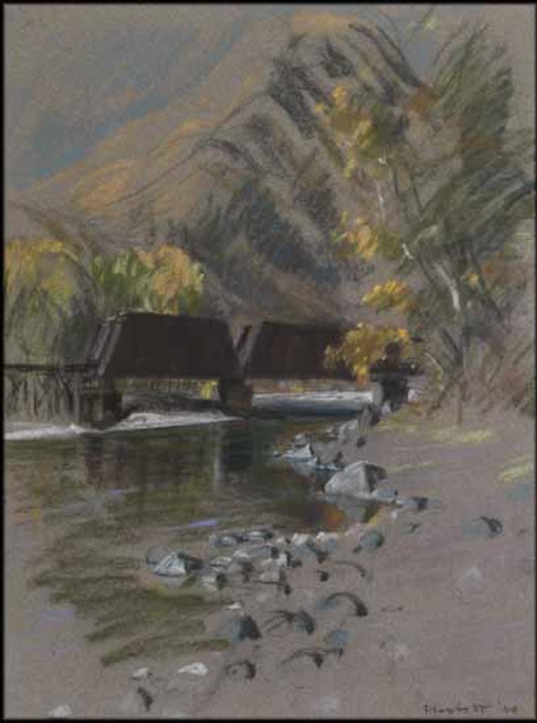 Joseph (Joe) Francis Plaskett (1918-2014) - Covered Bridge, Similkameen Valley, BC