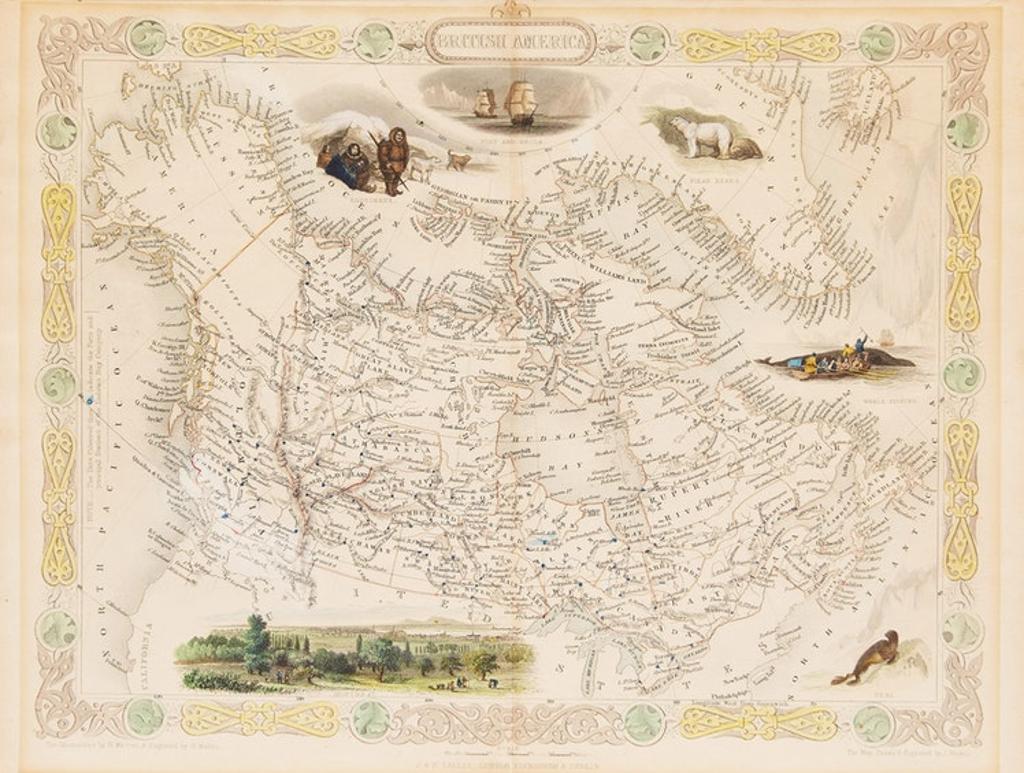 John Tallis (1817-1876) - Three Historical Maps