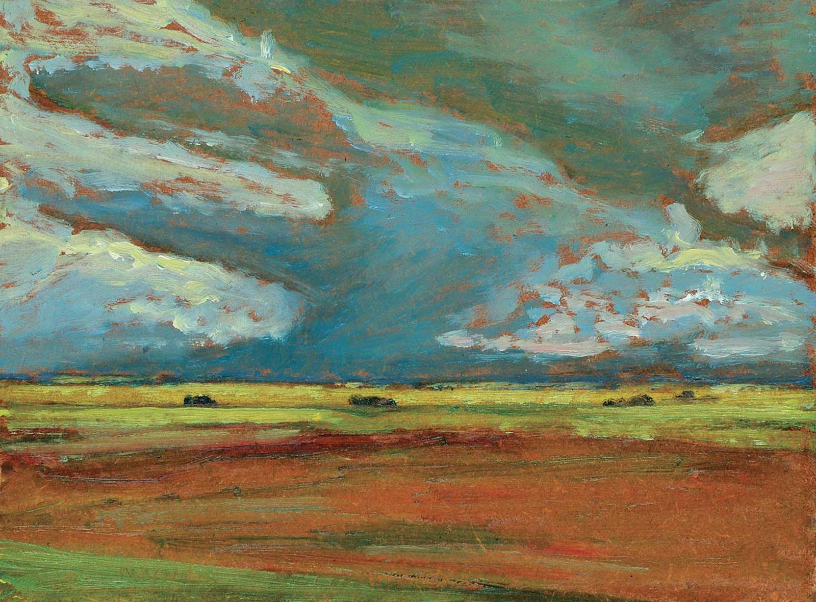 Robert F.M. McInnis (1942) - Prairie Storm Approaching