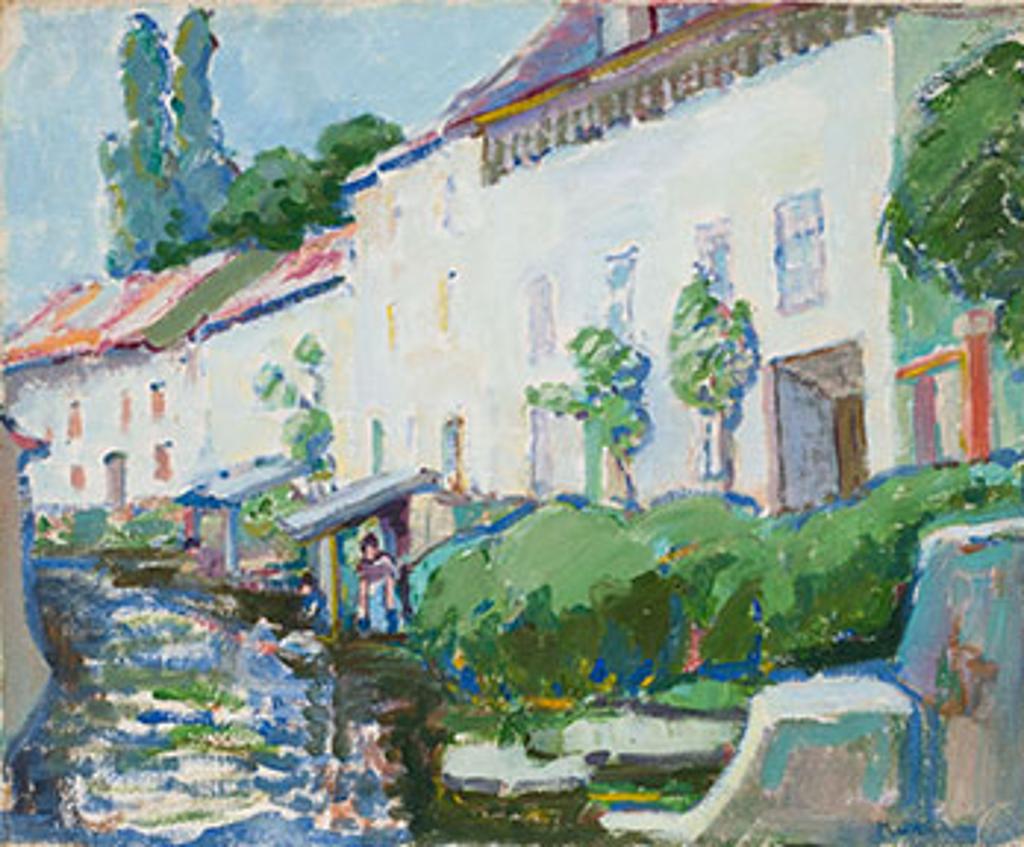 Emily Carr (1871-1945) - By the Canal, Crécy-en-Brie