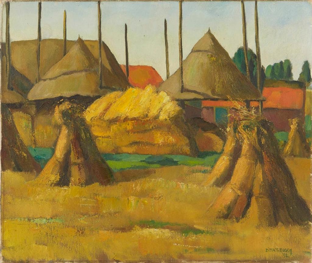 Ditta van den Bosch (1914) - Haystacks