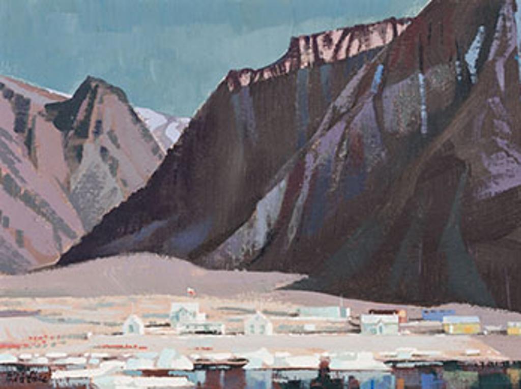 Hilton MacDonald Hassell (1910-1980) - Early Morning, Grise Fiord, Ellesmere, Eastern Arctic