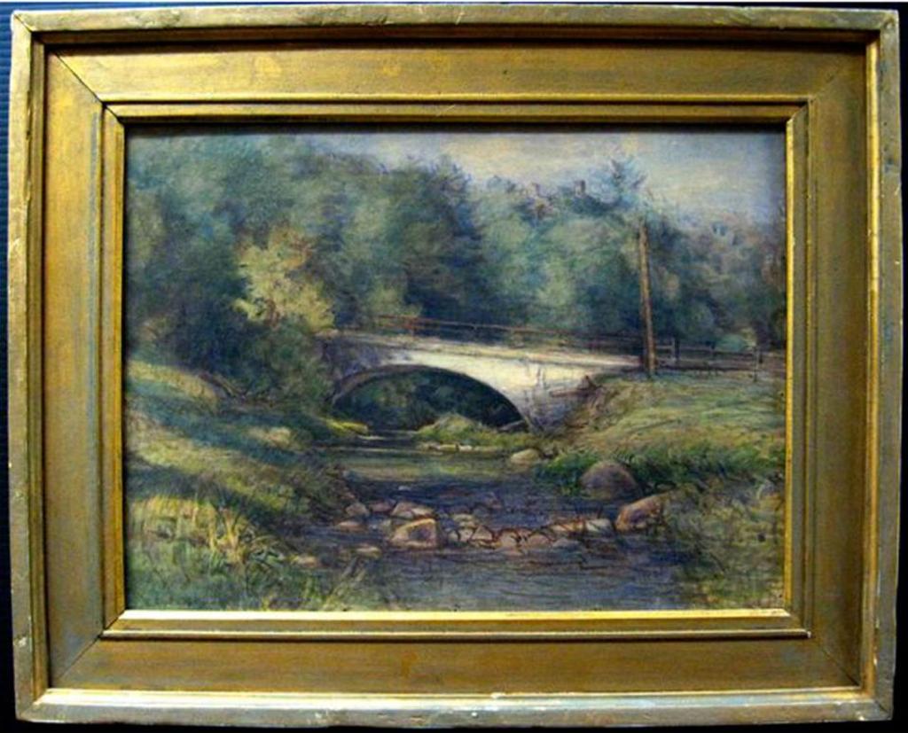 Georges Chavignaud (1865-1944) - Bridge Over Creek