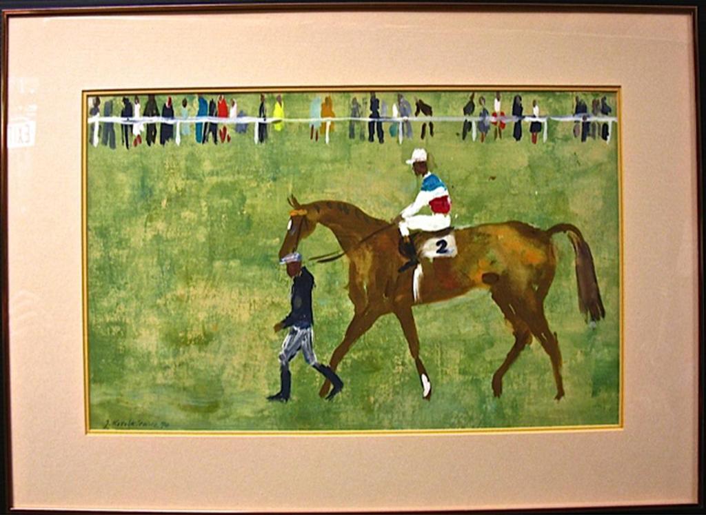 Jozef Korolkiewicz (1902-1988) - At The Races