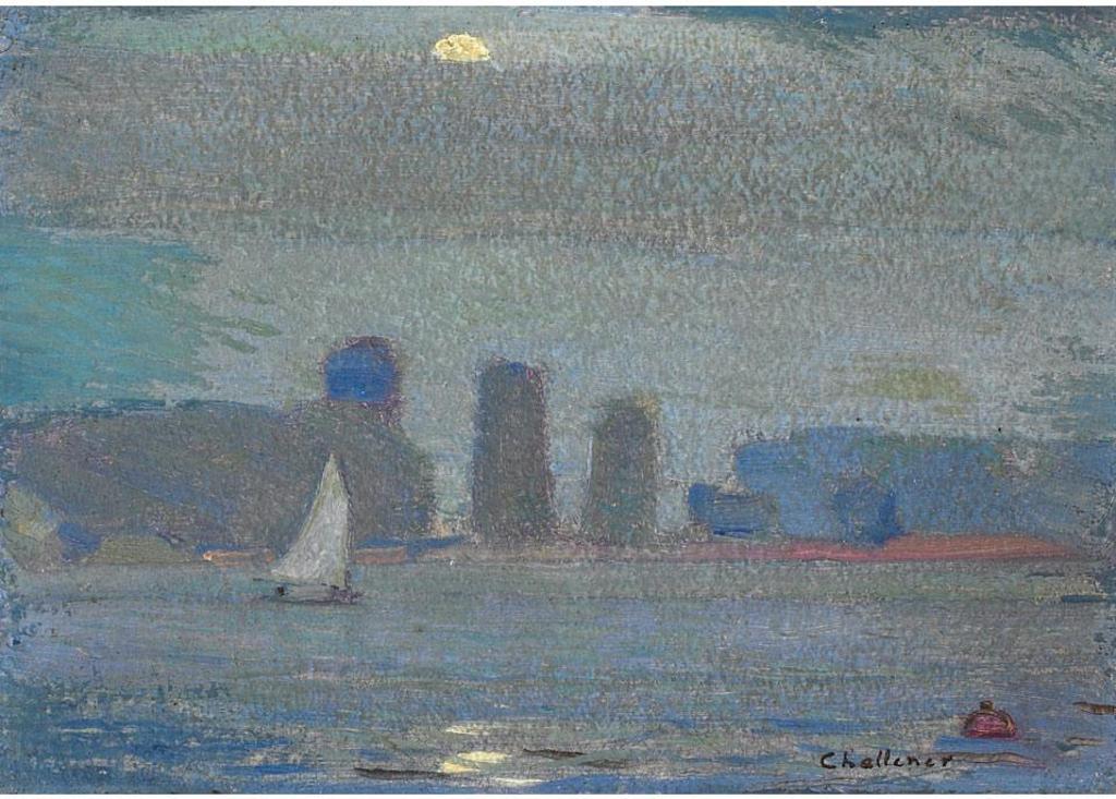 Frederick Sproston Challener (1869-1958) - Moonlit Sky