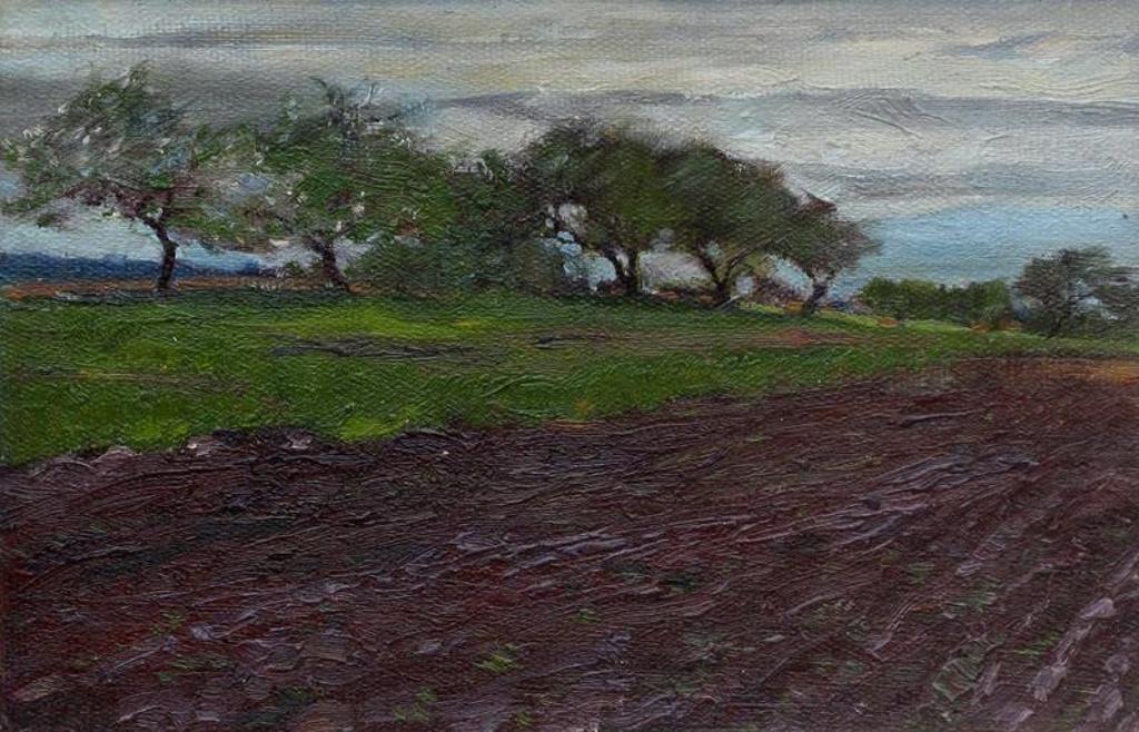 Elizabeth Annie Mcgilllivray Knowles (1866-1928) - Spring Blossoms And Tilled Soil