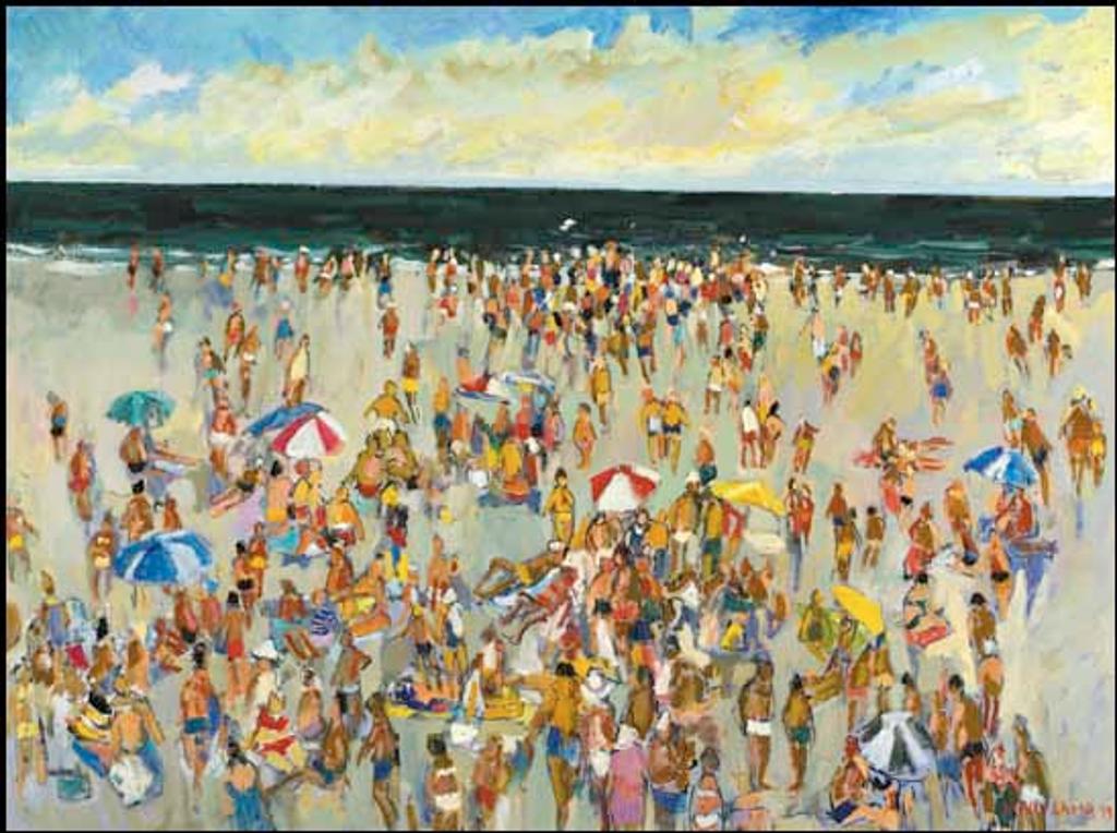Molly Joan Lamb Bobak (1922-2014) - On the Beach