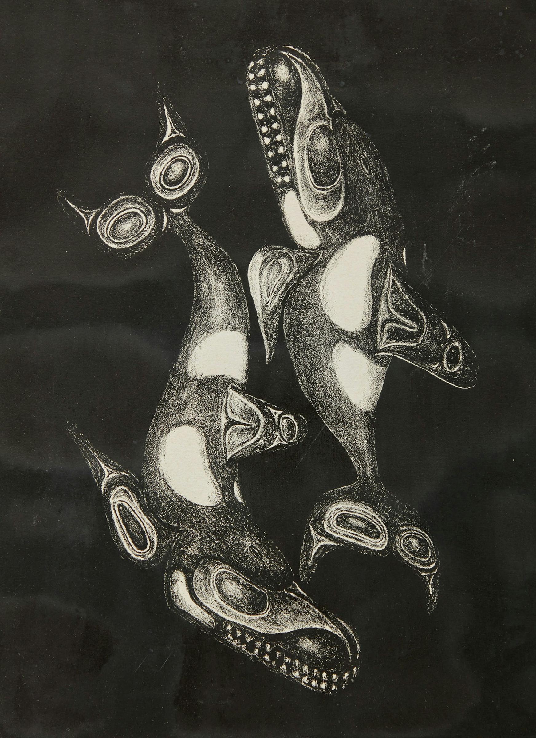 Bill (William) Ronald Reid (1920-1998) - Haida Killer Whale