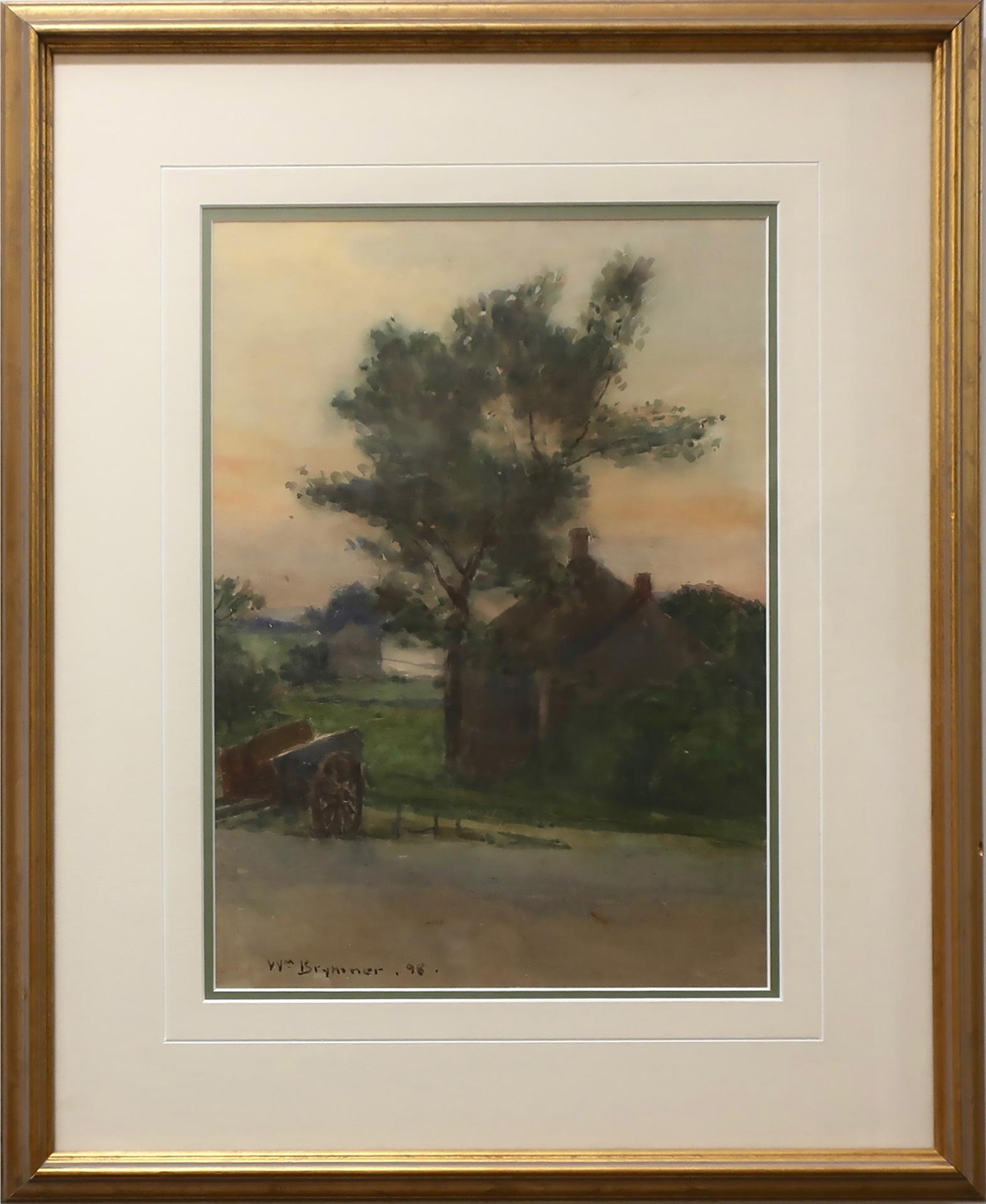William Brymner (1855-1925) - Untitled (Farmhouse With Old Wagon)