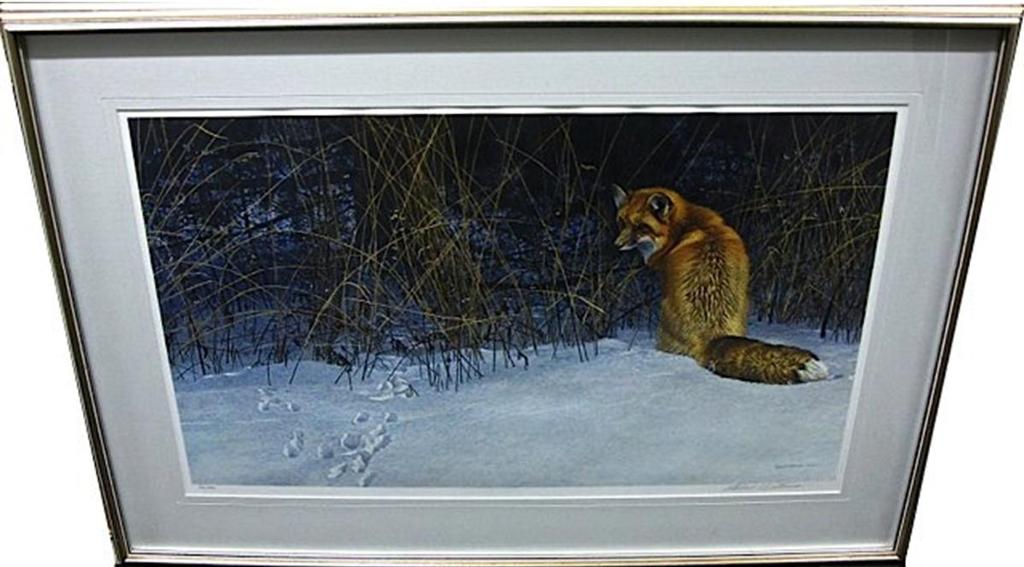 Robert Mclellan Bateman (1930-1922) - Red Fox On The Prowl