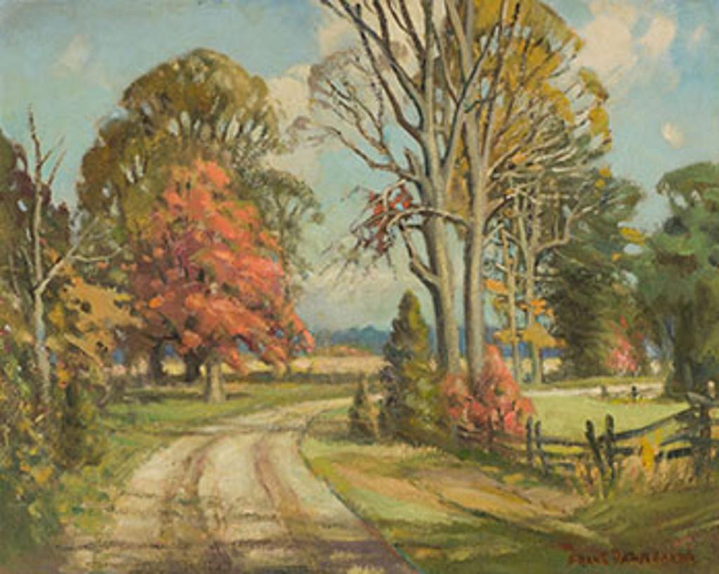 Frank Shirley Panabaker (1904-1992) - Autumn Road