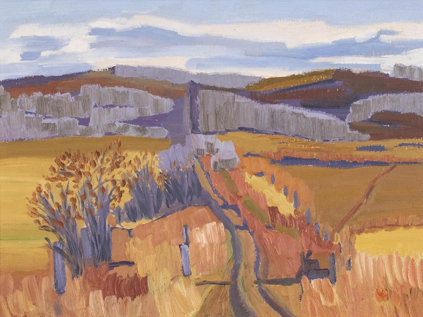 Mary Spice Kerr (1905-1982) - Near Turner Valley, Autumn; 1972