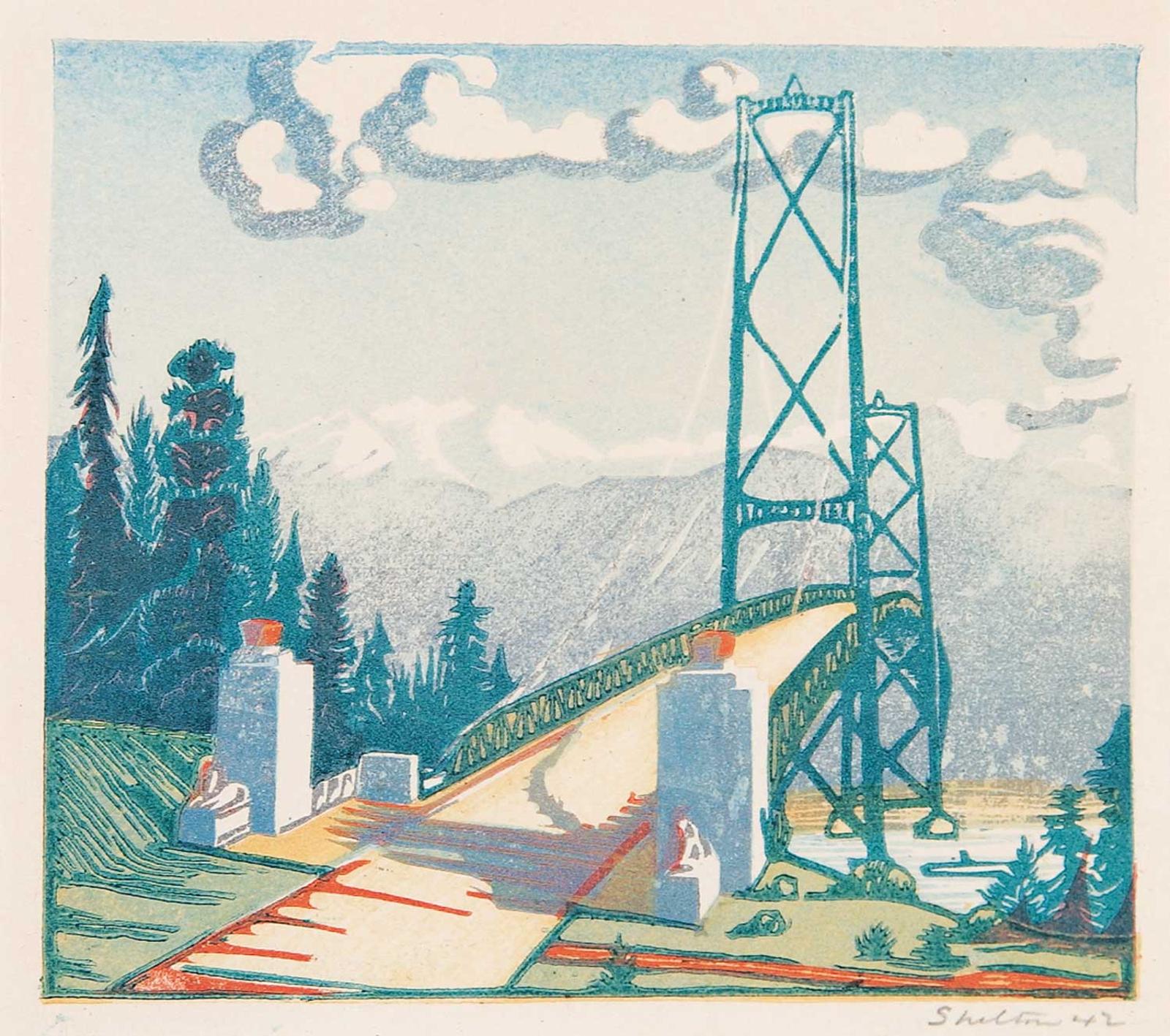 Margaret Dorothy Shelton (1915-1984) - Lion's Gate Bridge