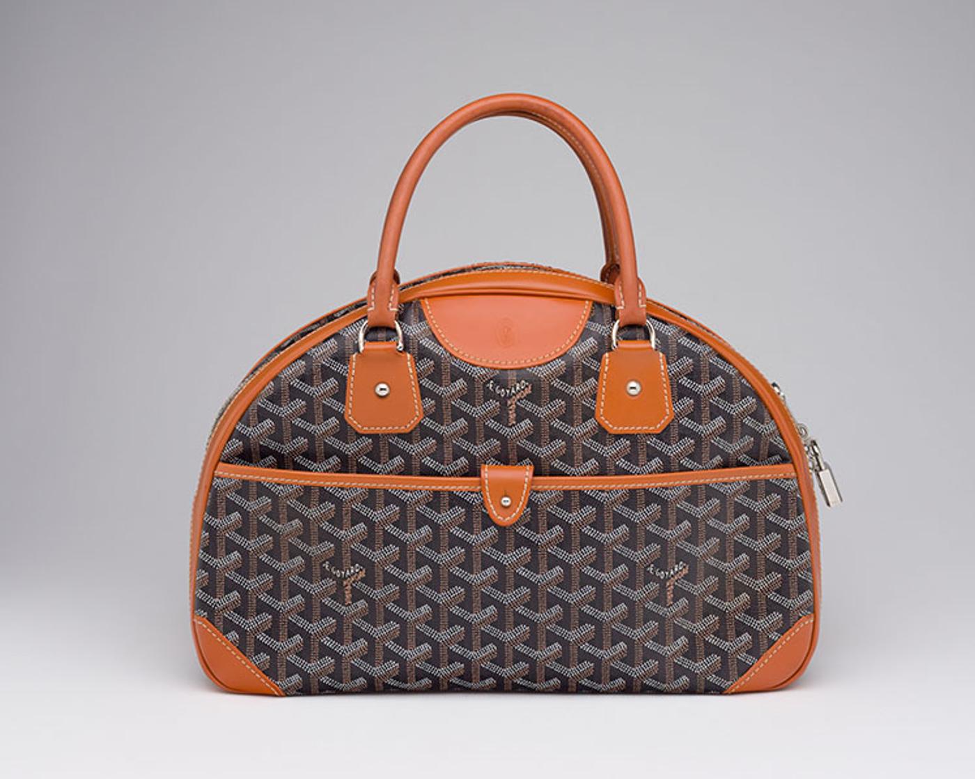 Goyard - A BLACK GOLD SAINT JEANNE BAG MM