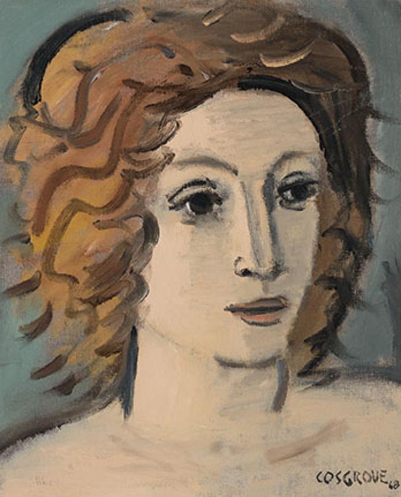 Stanley Morel Cosgrove (1911-2002) - Portrait of a Woman