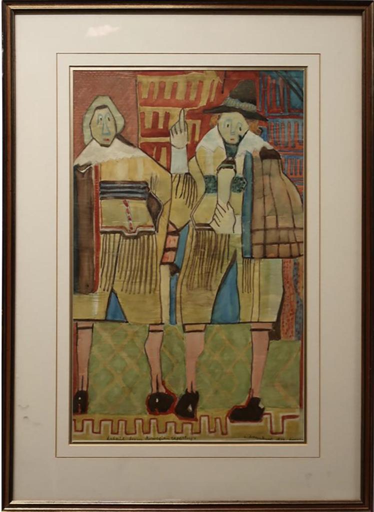 Fritz Brandtner (1896-1969) - Detail From Norwegian Tapestry