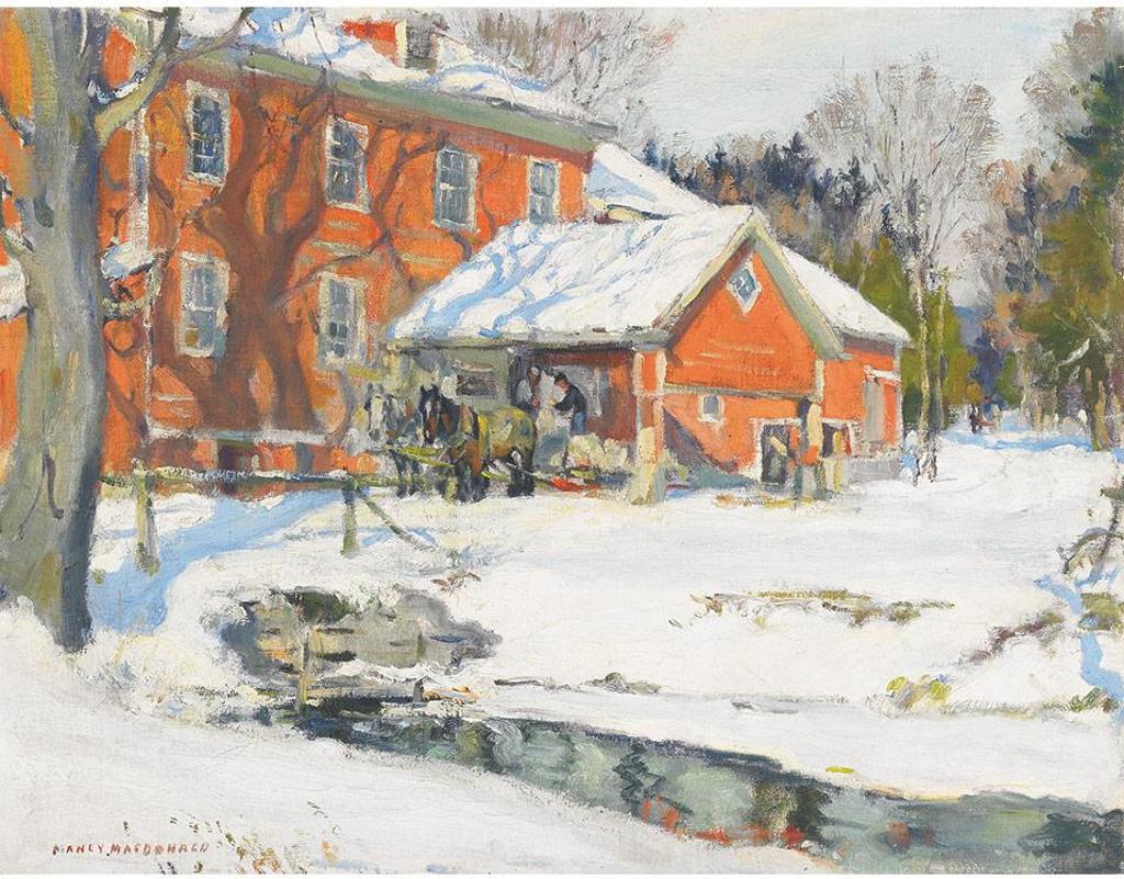 Manly Edward MacDonald (1889-1971) - Old Mill, Bay Of Quinte