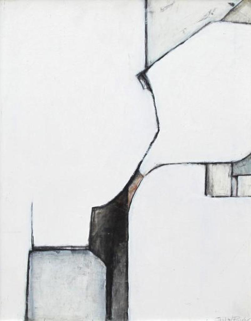 Doug Jamha (1953) - White Abstract #1