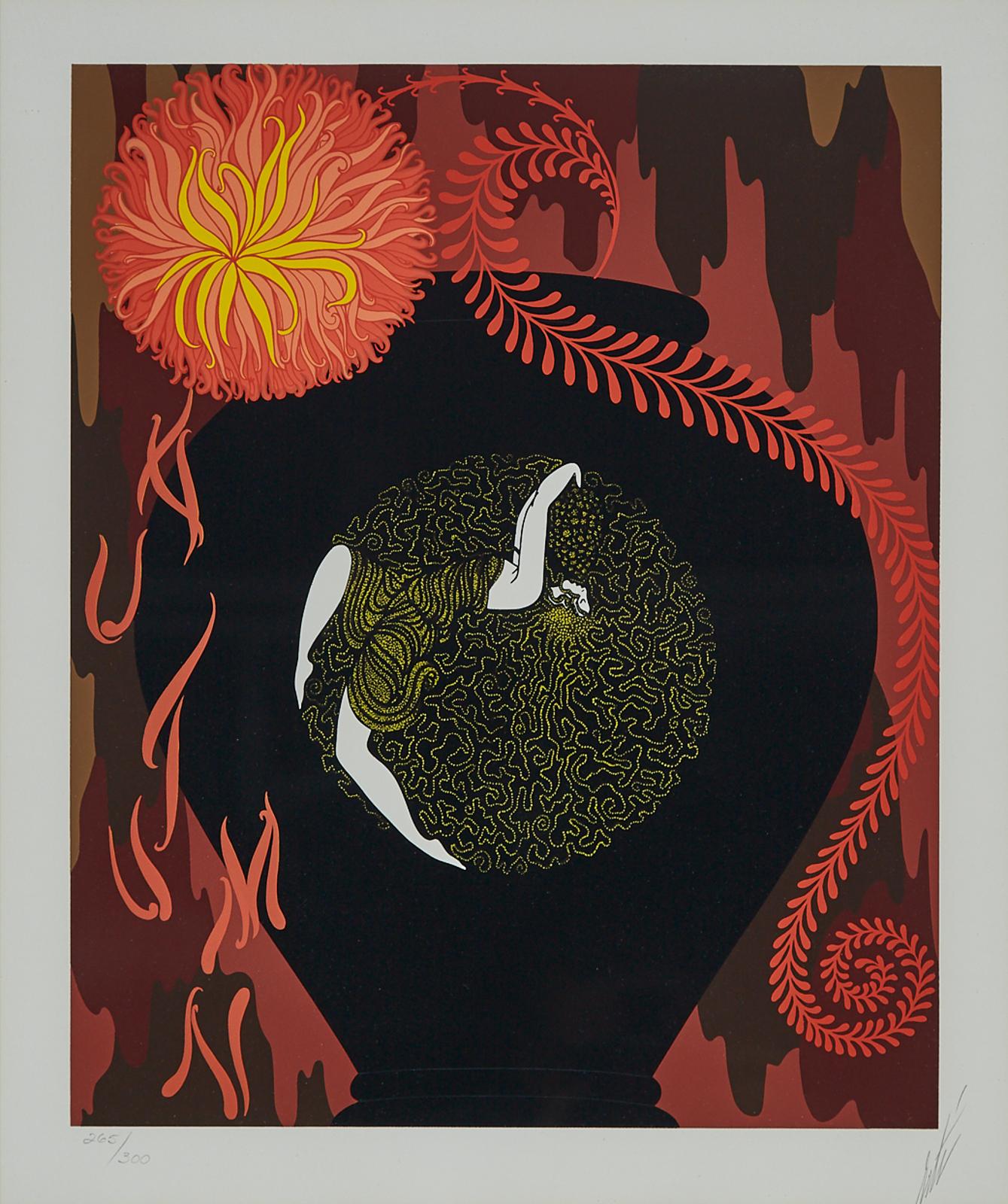 Erté (1892-1990) - Autumn Song, 1982