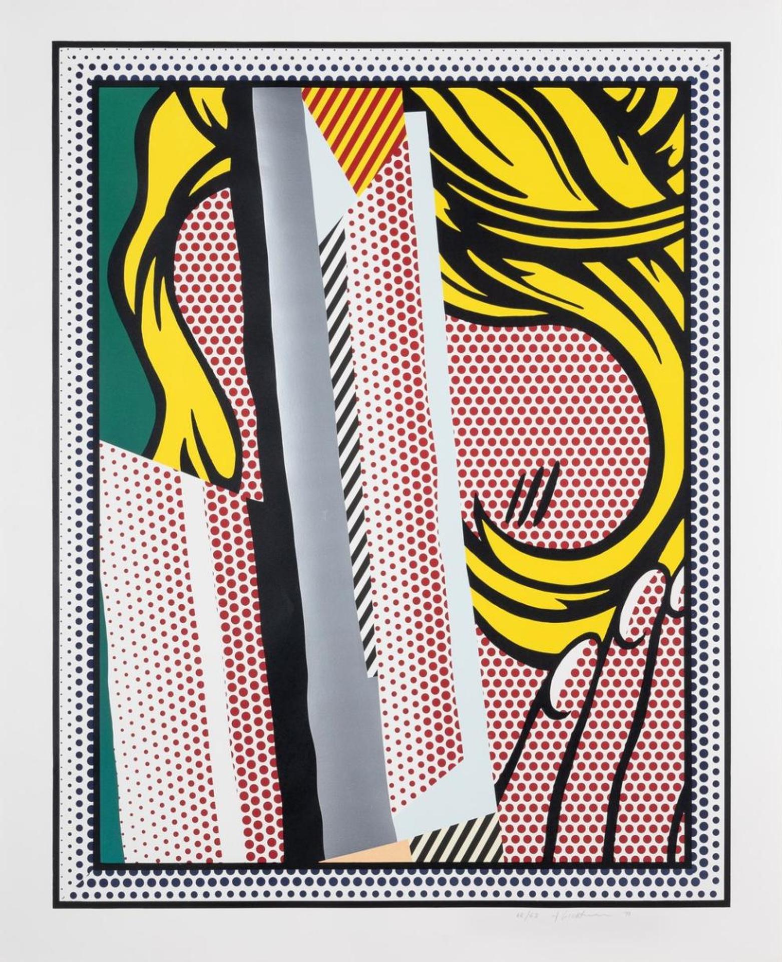 Roy Lichtenstein (1923-1997) - Reflections on Hair