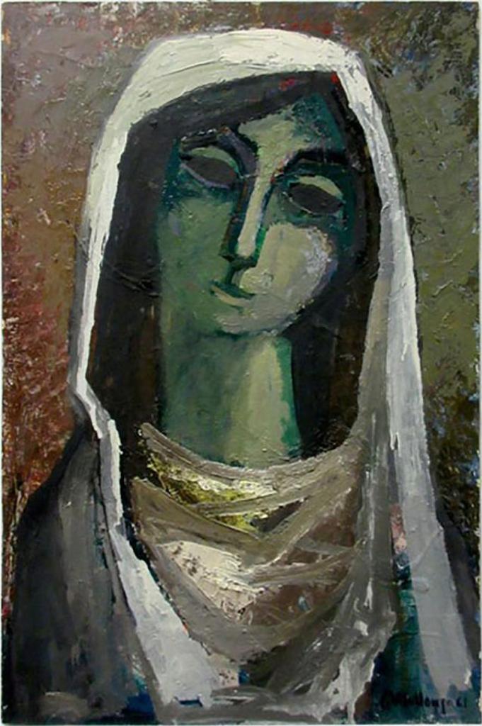 Jesus Carlos de Vilallonga (1927-2018) - Untitled (Lady With White Headscarf)