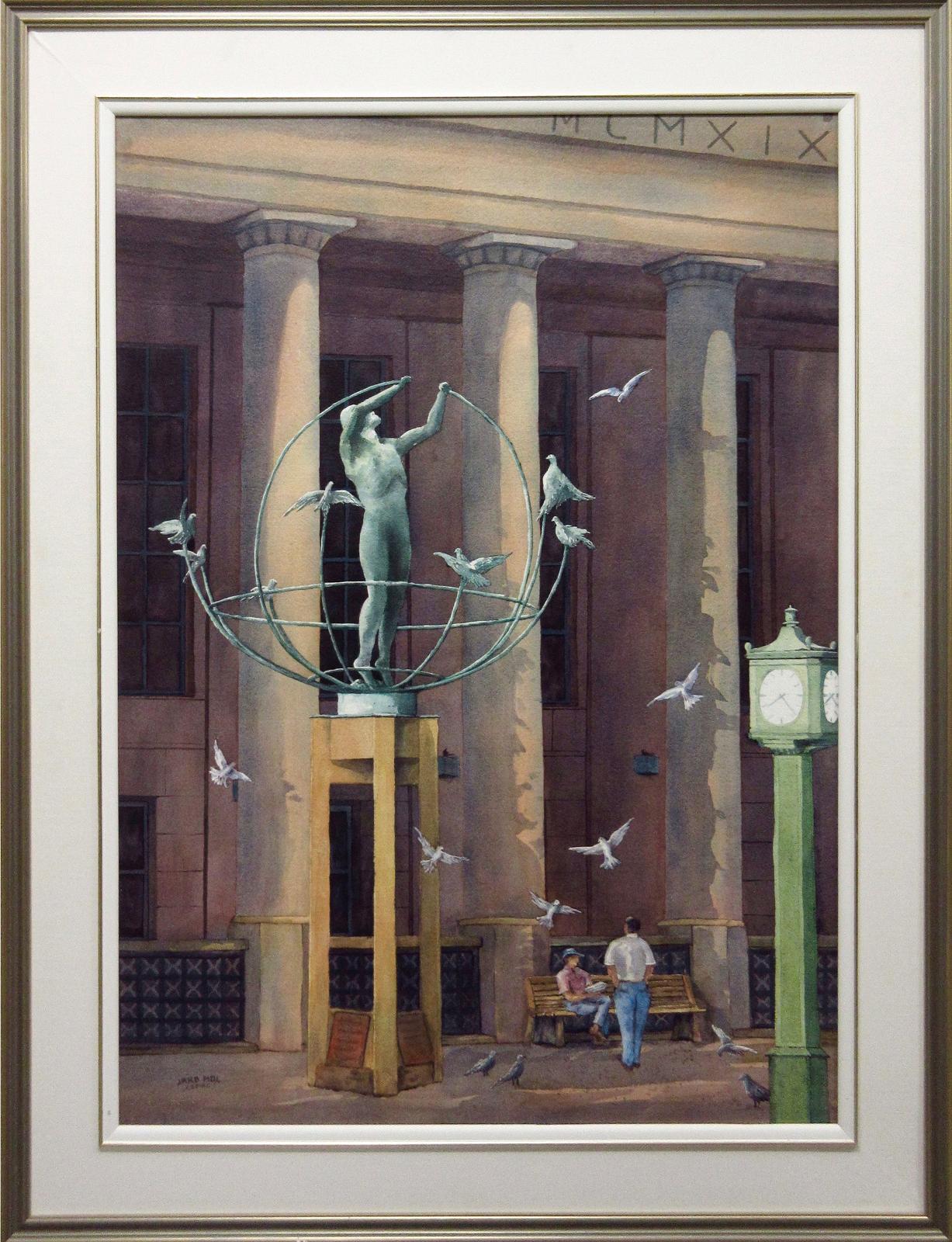 Jake Mol (1935-2018) - 'pigeoned Out' At Union Station (Toronto)