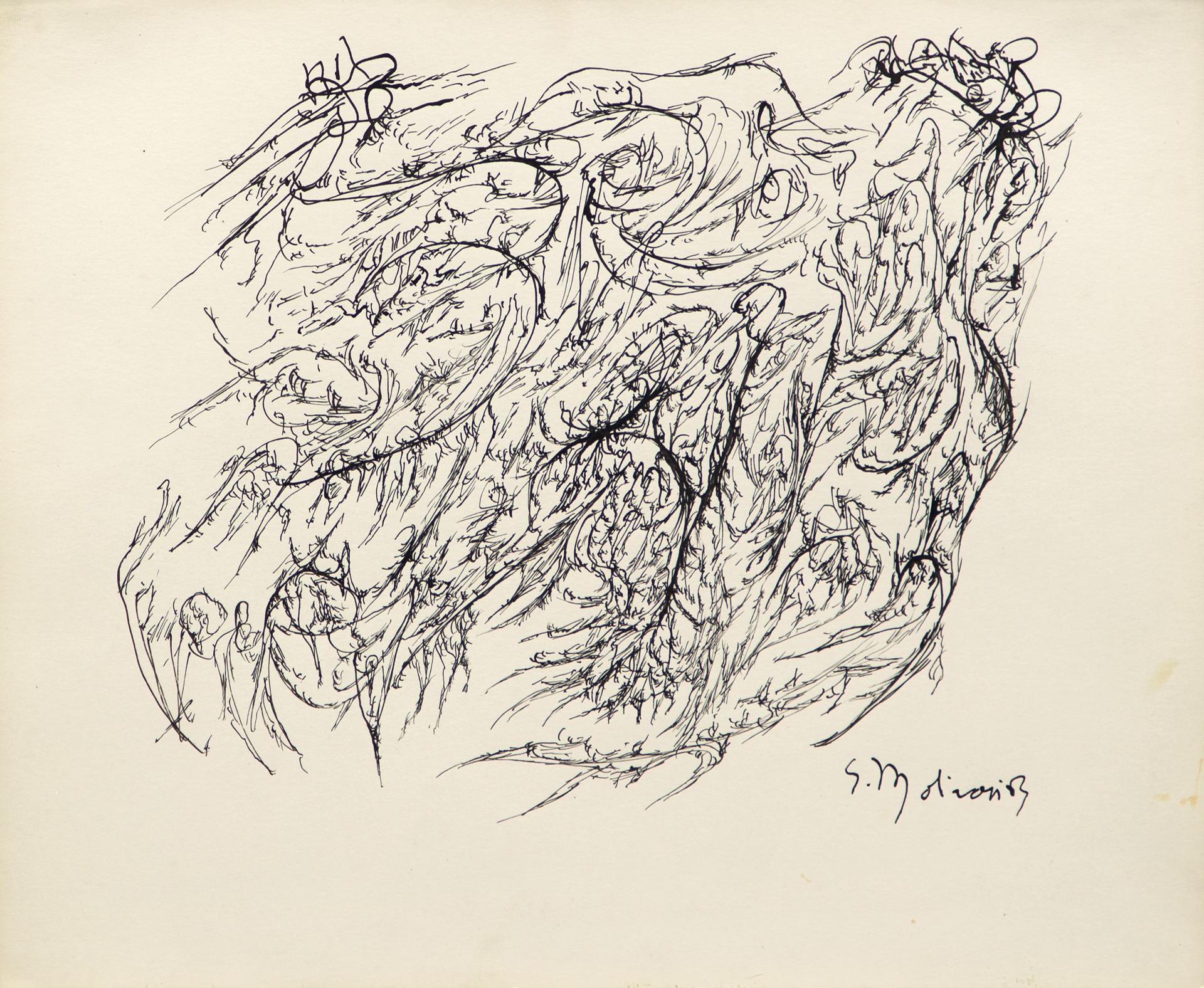 Guido Molinari (1933-2004) - Sans titre / Untitled, 1953