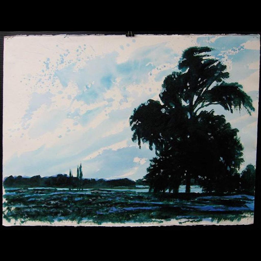 Blair Thomas Paul (1951) - Evening Landscape; Woodland Study