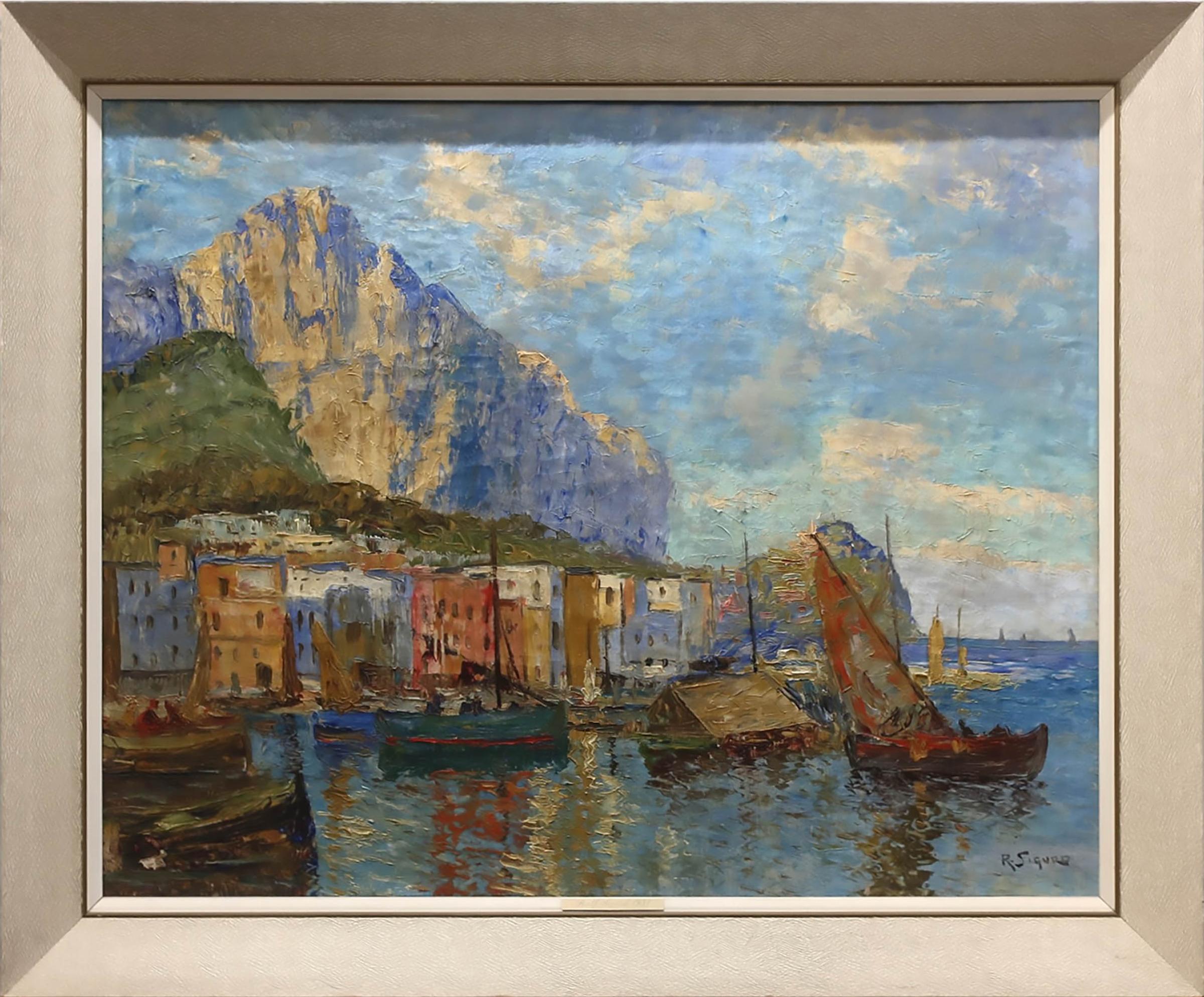 Rolf Sigurd - Untitled (Piccola Marina At Capri)