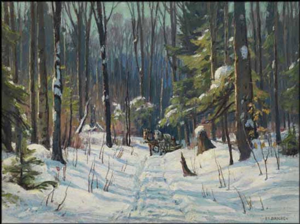 Frederick Henry Brigden (1871-1956) - In the Woods (Winter)