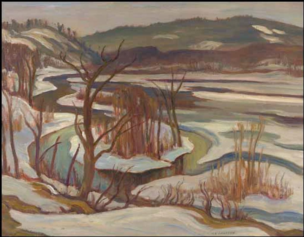 Alexander Young (A. Y.) Jackson (1882-1974) - Spring Flood