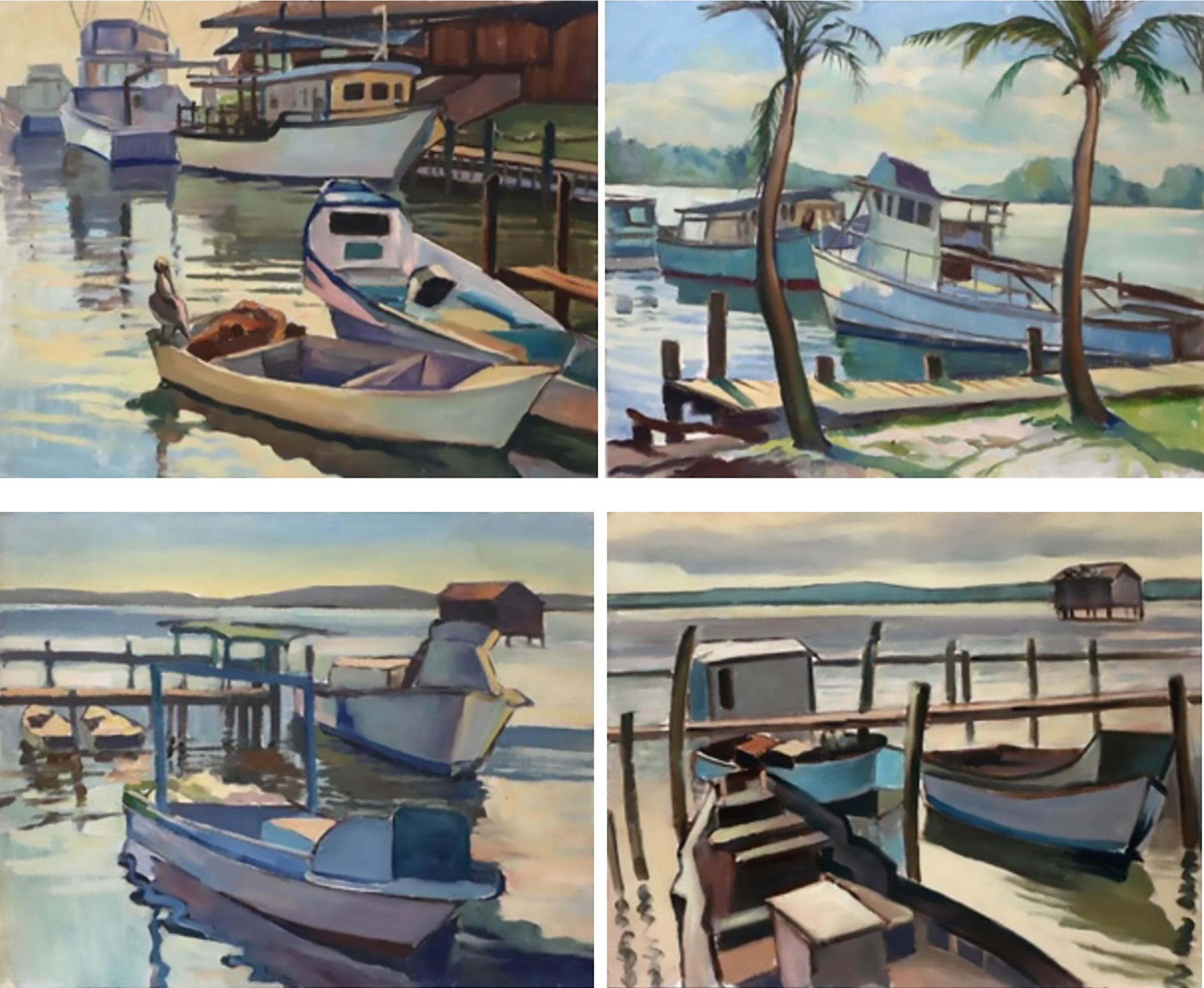 Harry Mayer Zeilig - Boat Studies