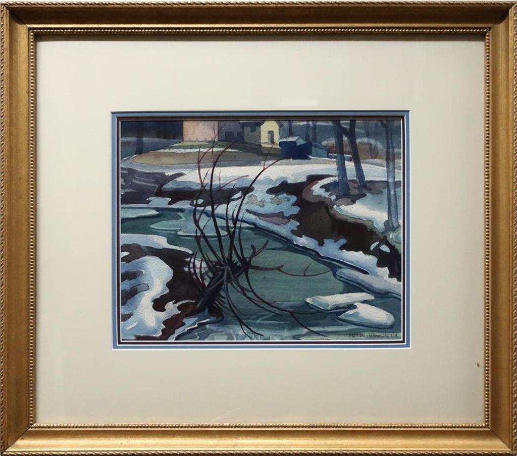 Bobs (Zema Barbara) Cogill Haworth (1900-1988) - Untitled (Spring Thaw)