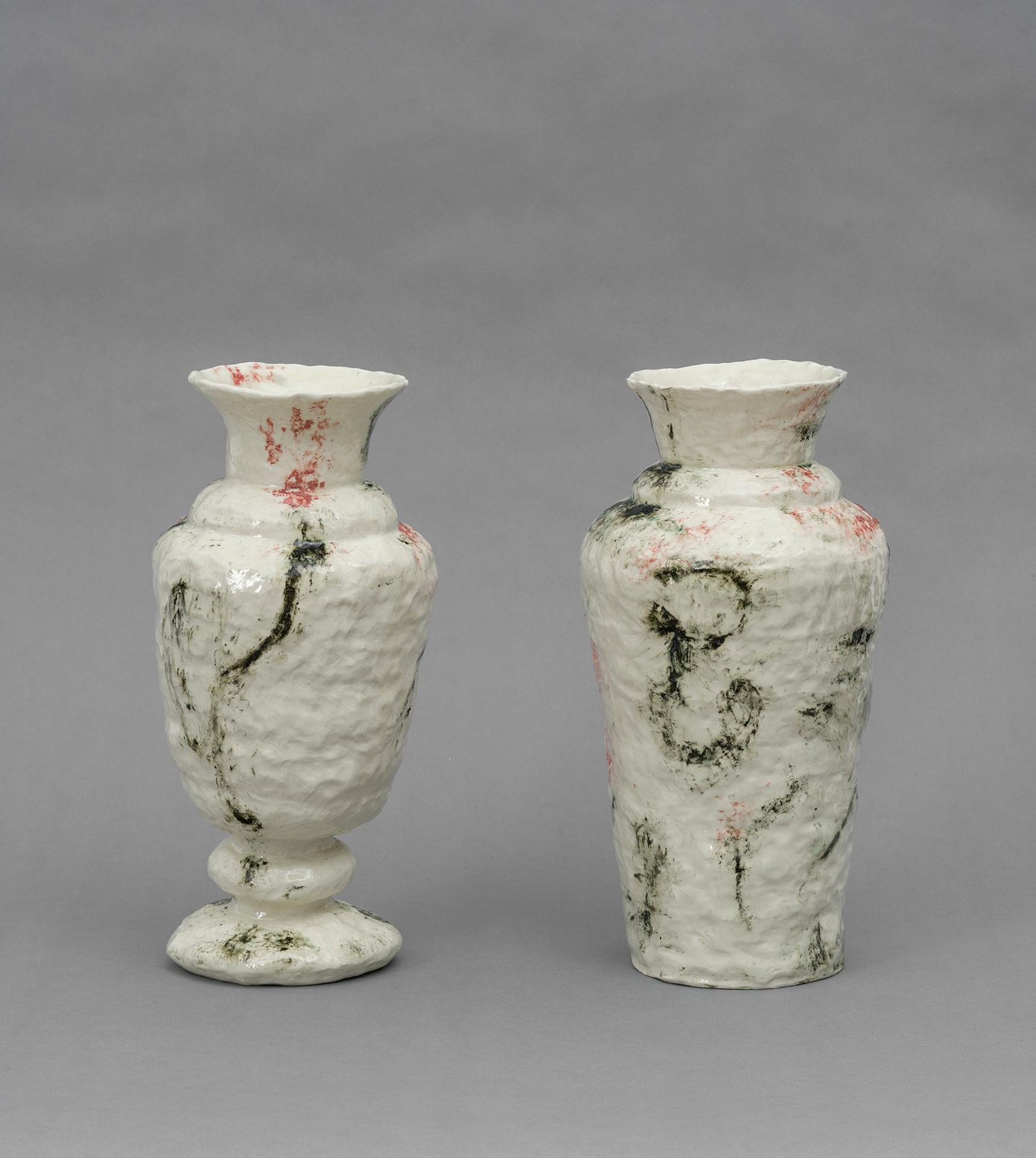 Béatrice Côté - Deux vases et des poussières, 2022