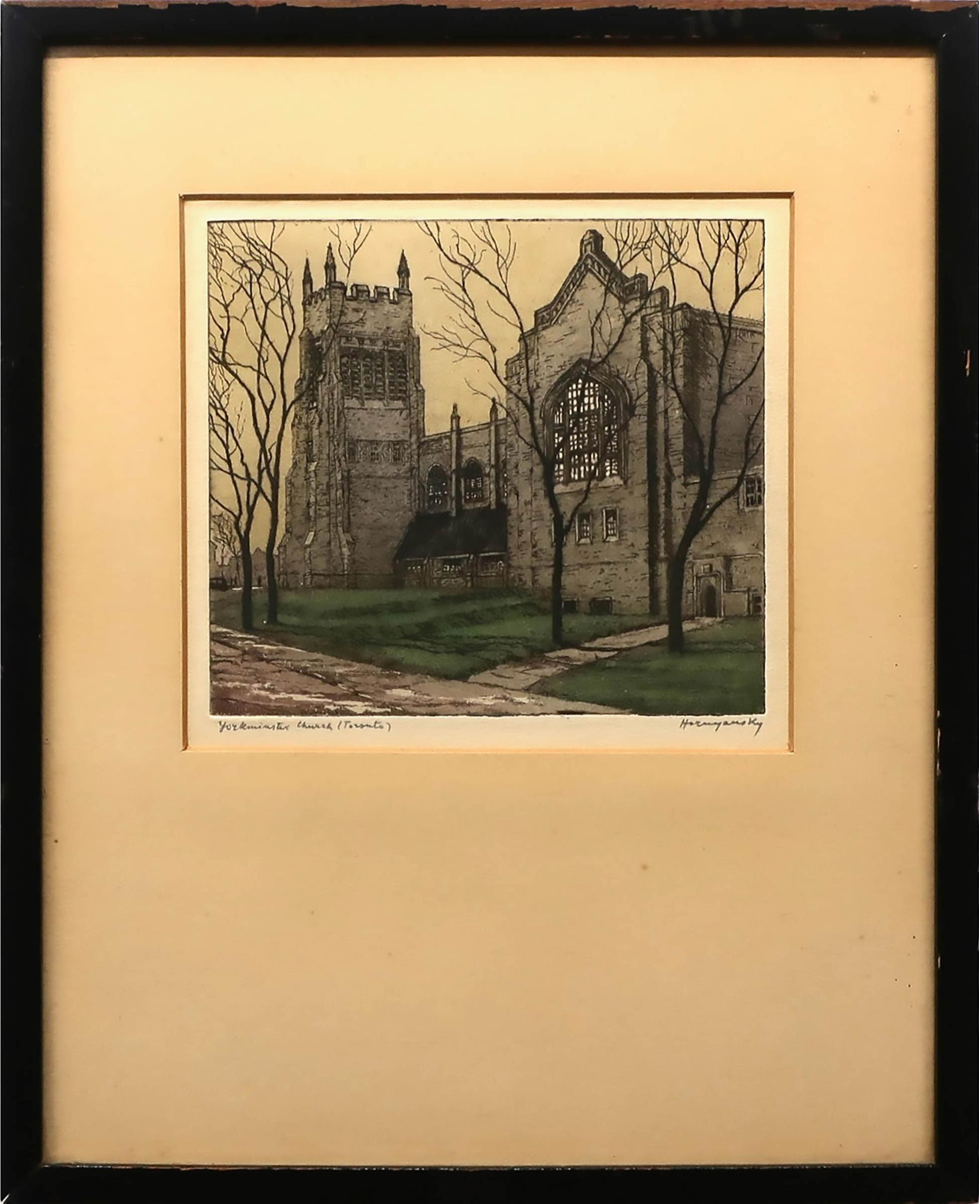 Nicholas Hornyansky (1896-1965) - Yorkminster Church (Toronto)
