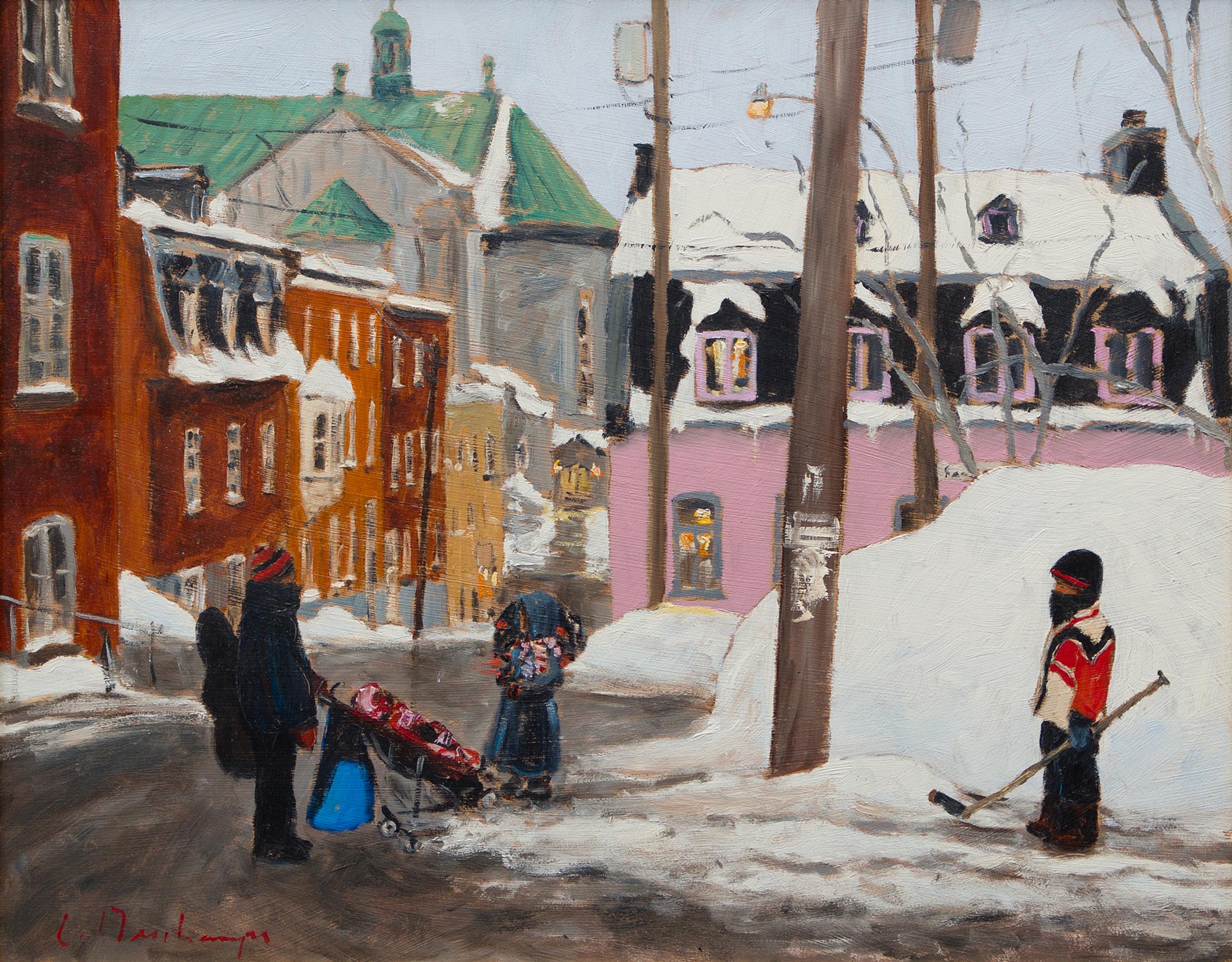 Luc Deschamps (1961-2021) - After school, Quebec City, 2010