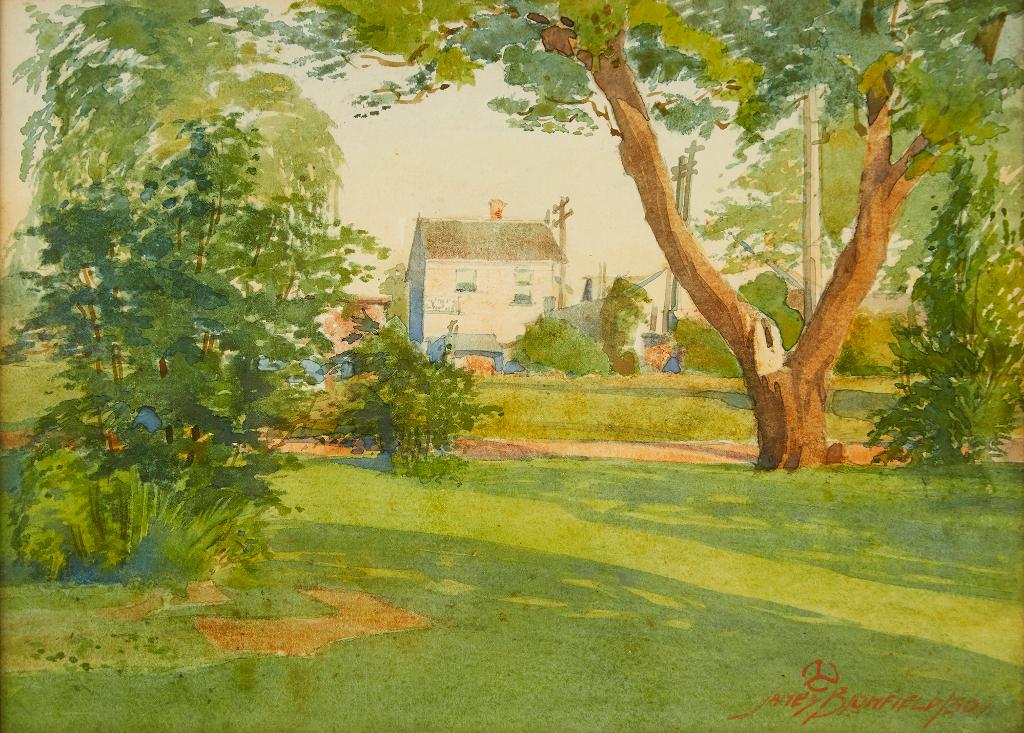James Jerris Blomfield (1872-1951) - Spring Landscape