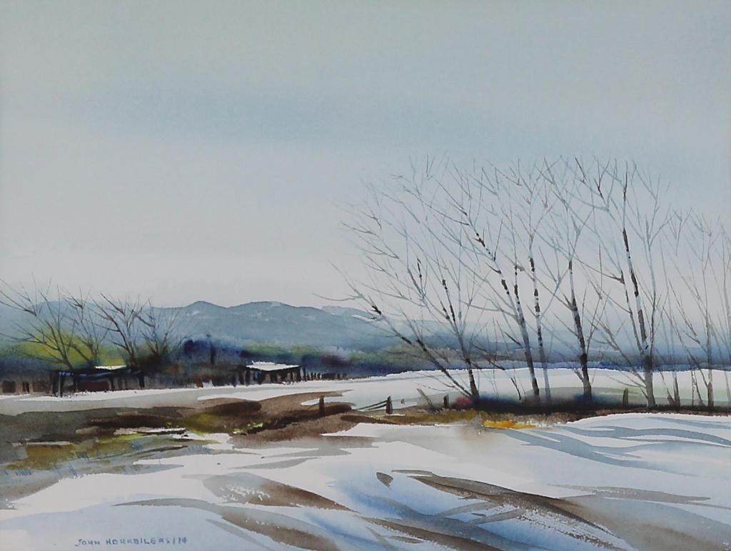 John Henry Herreilers (1924-2001) - Winter Landscape; 1971