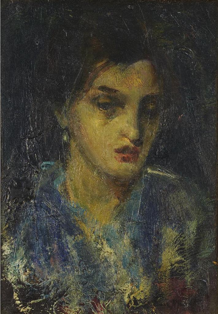 Laura Adeline Lyall Muntz (1860-1930) - Study Of A Girl