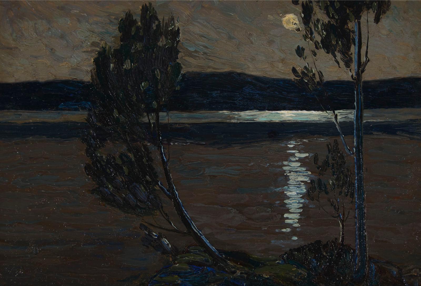Thomas John (Tom) Thomson (1877-1917) - A Quiet Summer Evening, C.1913
