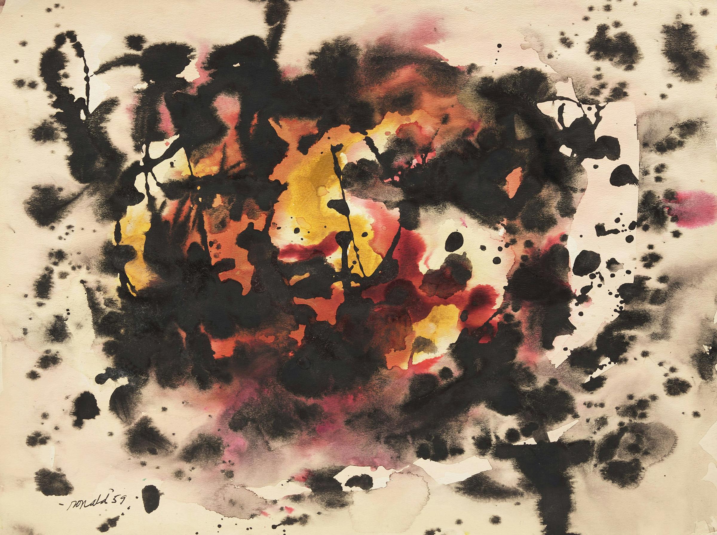Willam Smith Ronald (1926-1998) - Untitled Abstraction
