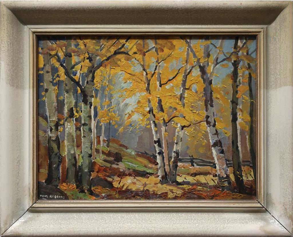 Thomas Keith (Tom) Roberts (1909-1998) - Untitled (Autumn Gold With Birches)