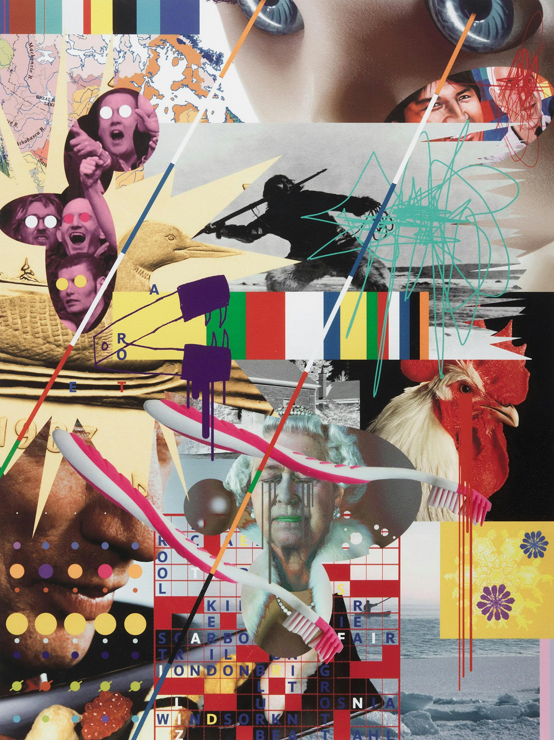 Douglas Coupland (1961) - Exploding Walrus (Cover for the 